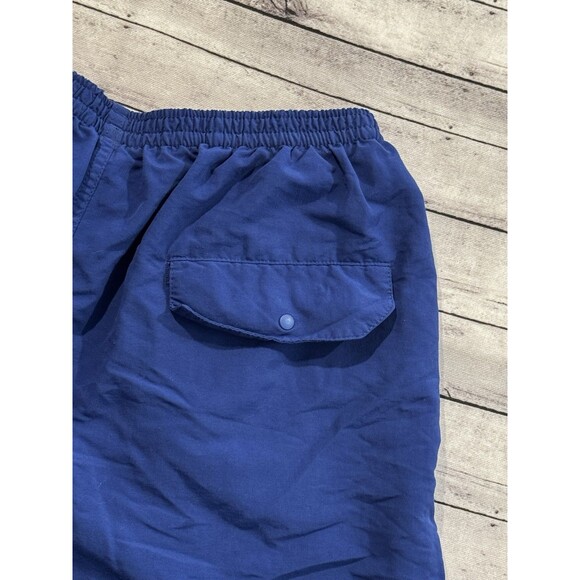 PATAGONIA Mens Baggies Nylon Short Sz S Blue Mesh Lined Active Gym 7” Inseam - Picture 15 of 16